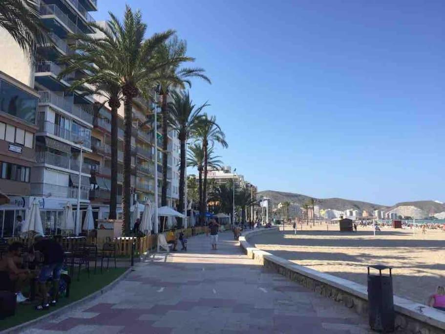 New Stylish Beach Front Apartment Cullera Exterior foto
